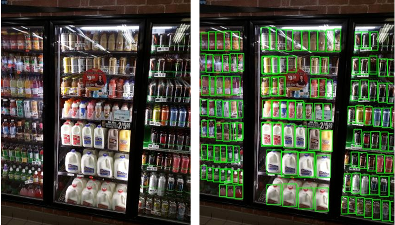 Grocery Detector Example Output
